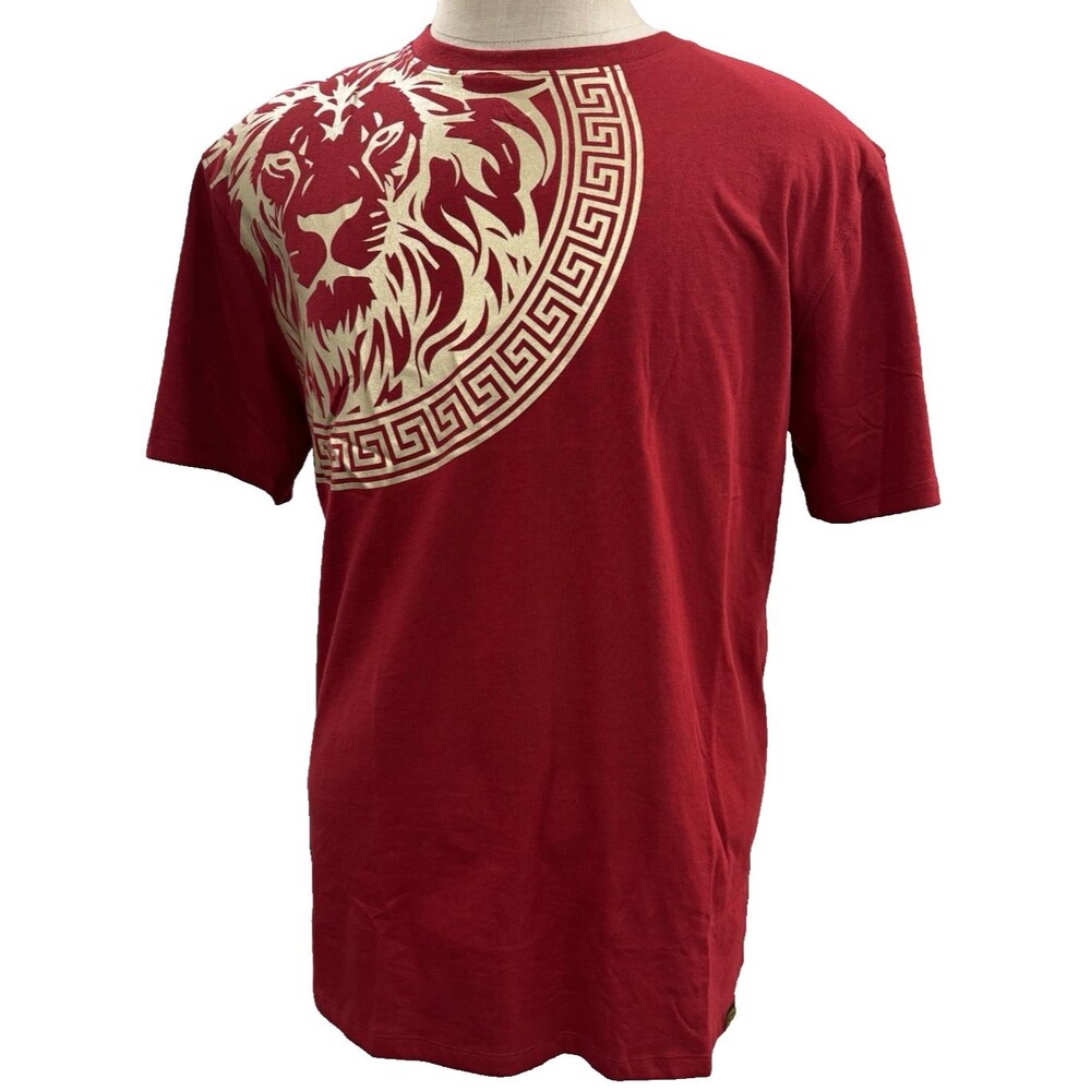 CASA Moda Couture Large Men's Red Knit Red Tee